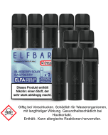 Elfa Liquid Pod Blueberry Sour Raspberry 20 mg (5x2 Stück) - Elf Bar