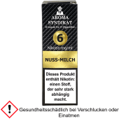 Aroma Syndikat Nuss-Milch E-Zigaretten Liquid  6 mg/ml