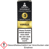 Aroma Syndikat Vanille E-Zigaretten Liquid 3 mg/ml