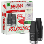 Beam Liquid Pod White Melon Nikotinfrei (2 Stück Pro Packung) - Revoltage