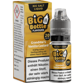 Big Bottle - Grandma's Vanilla Custard - Nikotinsalz Liquid