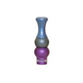 Drip Tip - Ming Vase Tricolor - 510er (Hellblau, Grau, Violett)