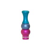 Drip Tip - Ming Vase Tricolor - 510er (Türkis, Hellblau, Pink)