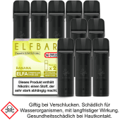 Elfa Liquid Pod Banane 20 mg (5x2 Stück) - Elf Bar