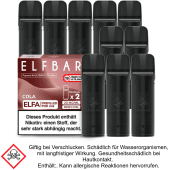 Elfa Liquid Pod Cola 20 mg (5x2 Stück) - Elf Bar