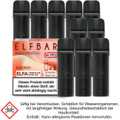 Elfa Liquid Pod Elfergy 20 mg (5x2 Stück) - Elf Bar
