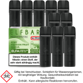 Elfa Liquid Pod Kiwi Passion Fruit Guava 20 mg (5x2 Stück) - Elf Bar