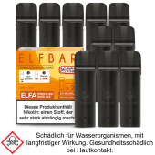 Elfa Liquid Pod Orange 20 mg (5x2 Stück) - Elf Bar
