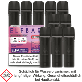 Elfa Liquid Pod Strawberry Grape 20 mg (5x2 Stück) - Elf Bar