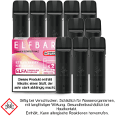 Elfa Liquid Pod Strawberry ICE Cream 20 mg (5x2 Stück) - Elf Bar