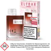 Elfbar - CR600 Einweg E-Zigarette - Apple Peach 20 mg/ml