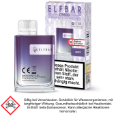 Elfbar - CR600 Einweg E-Zigarette - Grape 20 mg/ml