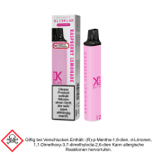 Klik Klak - Einweg E-Zigarette - Raspberry Lemonade 20 mg/ml