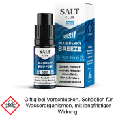 Liquid Blueberry Breeze 20 mg/ml Nikotinsalz - Salt Club 5000