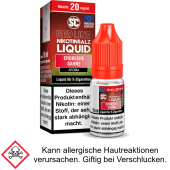 Liquid Erdbeere Sahne 20 mg/ml - SC Red Line Nikotinsalz