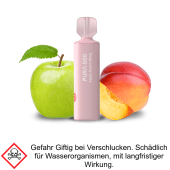 Pura 600 Apple Peach 20 mg/ml - Einweg E-Zigarette