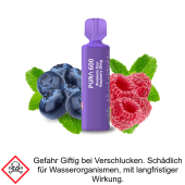 Pura 600 Blueberry Sour Raspberry 20 mg/ml - Einweg E-Zigarette