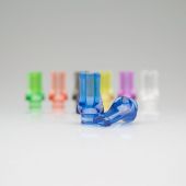 Rocket Flach transparent Drip Tip 510er