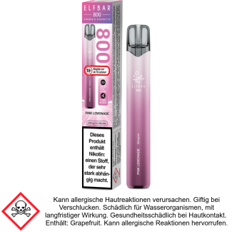Pink Lemonade 20 mg/ml Elfbar 800 Einweg E-Zigarette