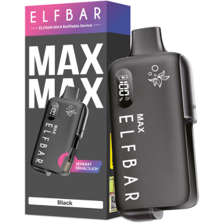 Elfbar Max schwarz mit 650 mAh