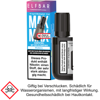 Blueberry 20 mg/ml Elfbar - Max Refill Container