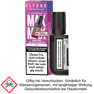 Grape 20 mg/ml Elfbar - Max Refill Container