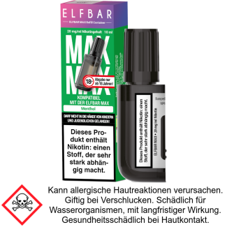 Menthol 20 mg/ml Elfbar - Max Refill Container