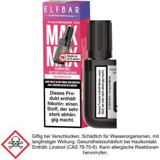 Strawberry Ice 20 mg/ml Elfbar - Max Refill Container
