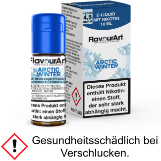 FlavourArt - Arctic Winter E-Zigaretten Liquid 4,5 mg/ml