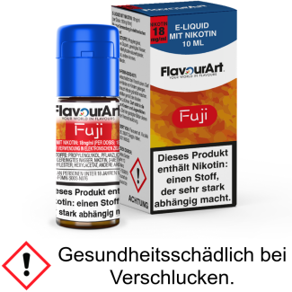 FlavourArt - Fuji E-Zigaretten Liquid 18 mg/ml
