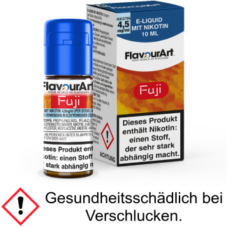 FlavourArt - Fuji E-Zigaretten Liquid 4,5 mg/ml