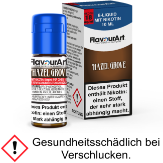 FlavourArt - Hazel Grove E-Zigaretten Liquid 18 mg/ml