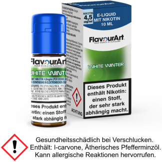 FlavourArt - White Winter E-Zigaretten Liquid 4,5 mg/ml