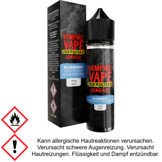 Vampire Vape - Overdosed - Aroma Blueberry Raspberry Strawberry 10 ml