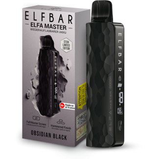 Elfbar - Elfa Master Akku 850 mAh Limited Edition obsidian-schwarz