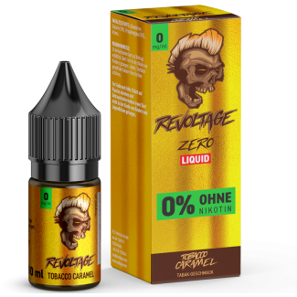 Revoltage - Tobacco Caramel - Hybrid Nikotinsalz Liquid 0 mg/ml