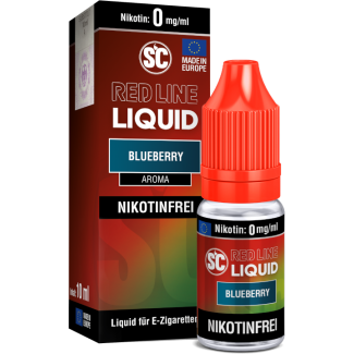SC - Red Line Nikotin - Blueberry 0 mg/ml