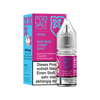 Pod Salt X - Blue Razz Cherry Blast - Nikotinsalz Liquid