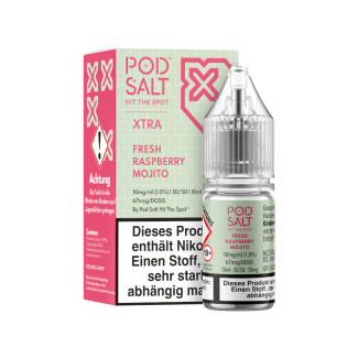 Pod Salt X - Fresh Raspbery Mojito - Nikotinsalz Liquid