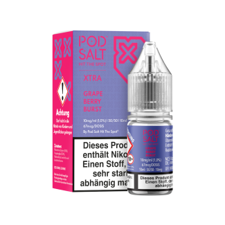 Pod Salt X - Grape Berry Burst - Nikotinsalz Liquid
