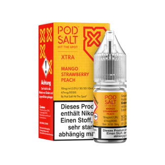 Pod Salt X - Mango Strawberry Peach - Nikotinsalz Liquid