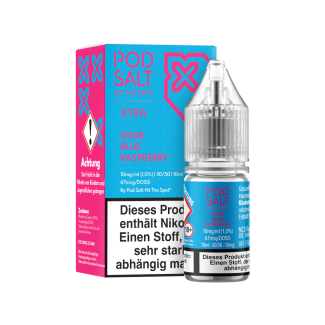 Pod Salt X - Sour Blue Raspberry - Nikotinsalz Liquid