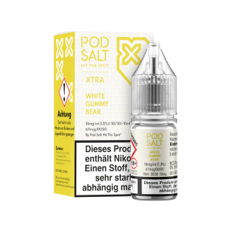 Pod Salt X - White Gummy Bear - Nikotinsalz Liquid