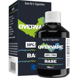 30PG/70VG Basis 0mg/ml 100ml - Overvape