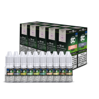 Liquid Gourmet Probierbox Nikotin - SC