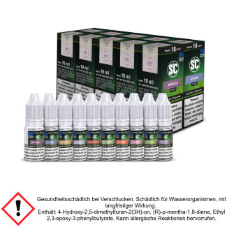 Liquid Fruit Probierbox 6 mg/ml Nikotin - SC