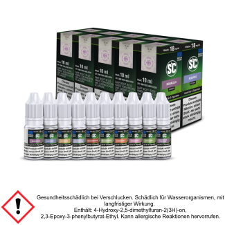 Liquid Fruit Probierbox 12 mg/ml Nikotin - SC