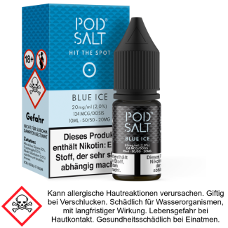 Pod Salt - Blue Ice - Nikotinsalz Liquid 20 mg/ml