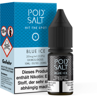 Pod Salt - Blue Ice - Nikotinsalz Liquid 