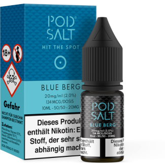 Pod Salt - Blue Berg - Nikotinsalz Liquid 